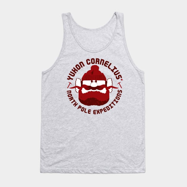 Yukon Cornelius North Pole Expeditions Tank Top by Christ_Mas0